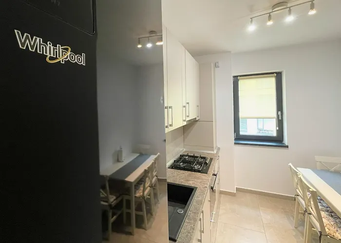 公寓 Chic W Parking 布拉索夫